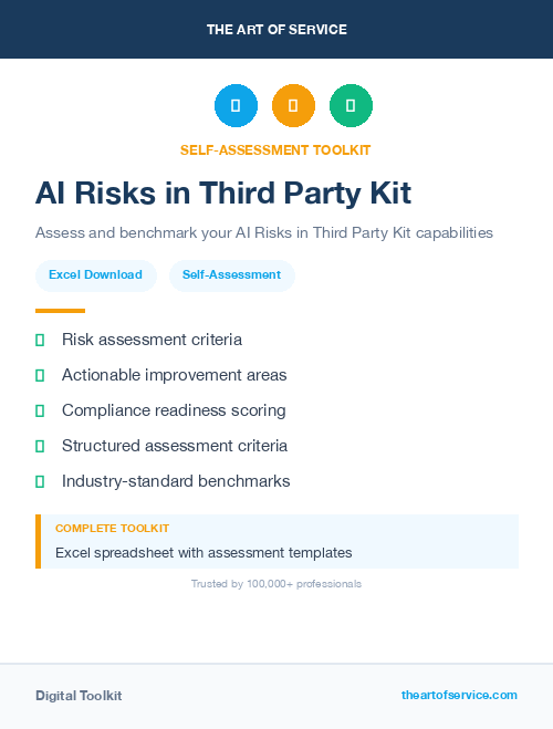 AI Risks in Third Party Kit