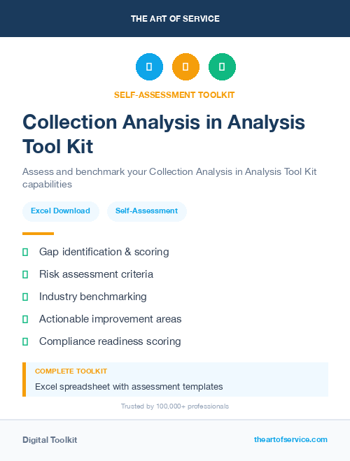 Collection Analysis in Analysis Tool Kit