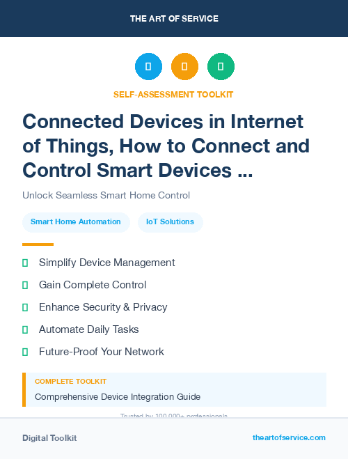 Connected Devices in Internet of Things, How to Connect and Control Smart Devices and Systems in Your Home, Office, and Beyond Kit