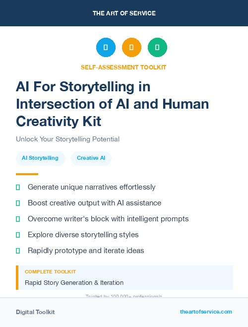 AI For Storytelling in Intersection of AI and Human Creativity Kit