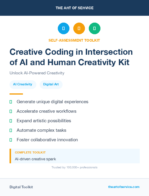 Creative Coding in Intersection of AI and Human Creativity Kit