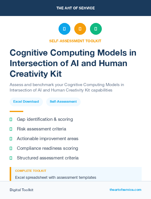 Cognitive Computing Models in Intersection of AI and Human Creativity Kit