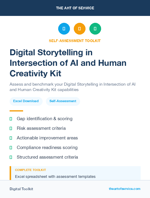 Digital Storytelling in Intersection of AI and Human Creativity Kit