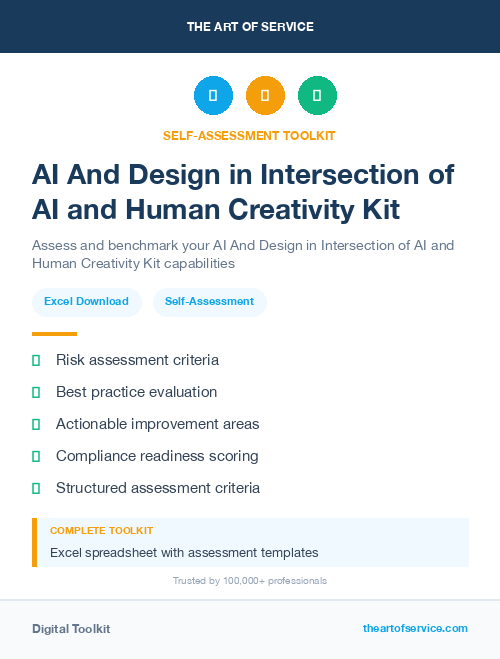 AI And Design in Intersection of AI and Human Creativity Kit