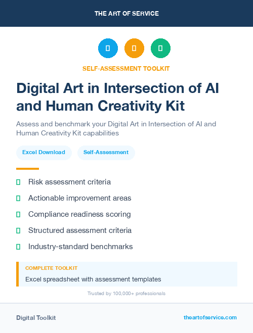 Digital Art in Intersection of AI and Human Creativity Kit