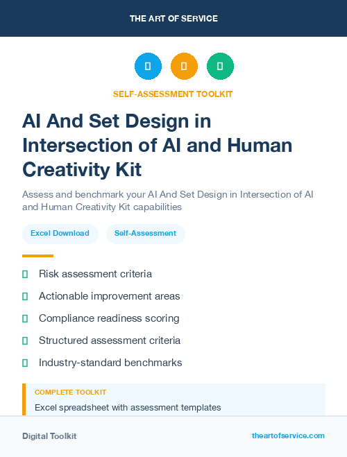 AI And Set Design in Intersection of AI and Human Creativity Kit