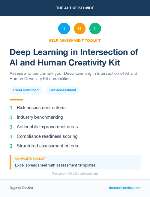 Deep Learning in Intersection of AI and Human Creativity Kit