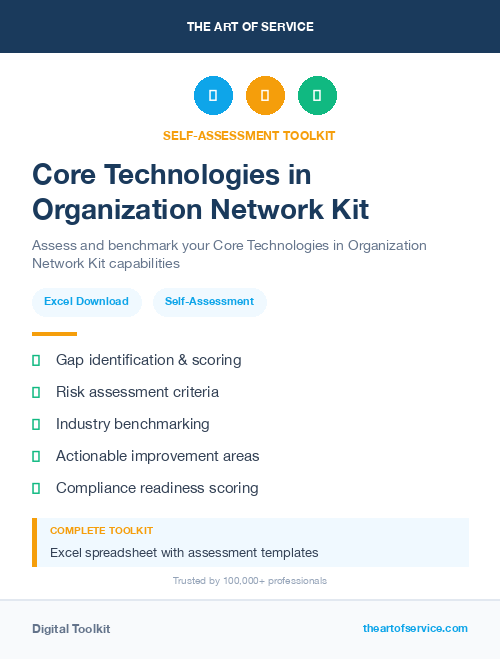 Core Technologies in Organization Network Kit
