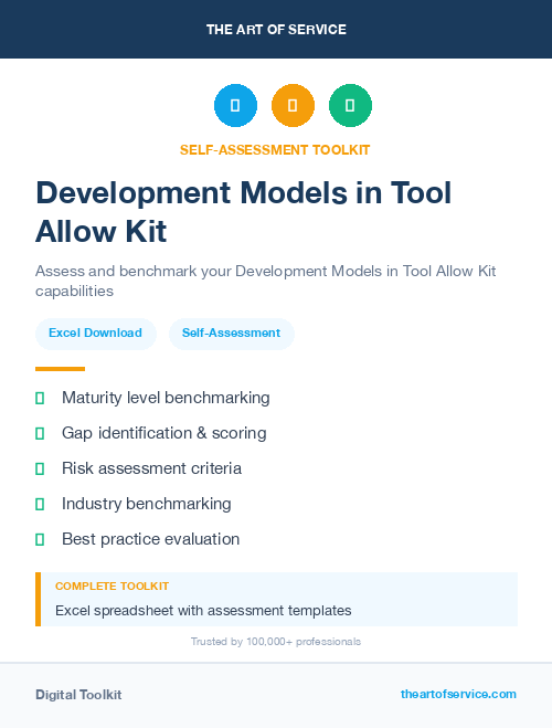 Development Models in Tool Allow Kit