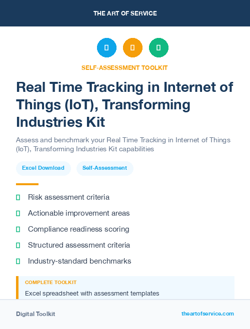 Real Time Tracking in Internet of Things (IoT), Transforming Industries Kit