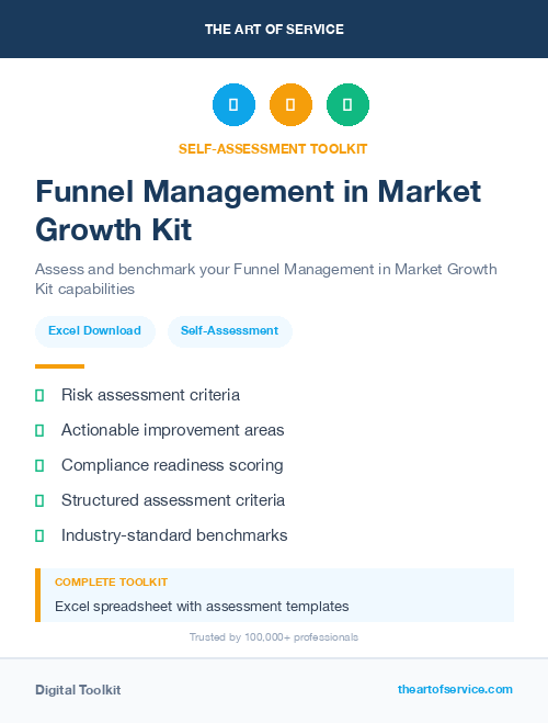 Funnel Management in Market Growth Kit