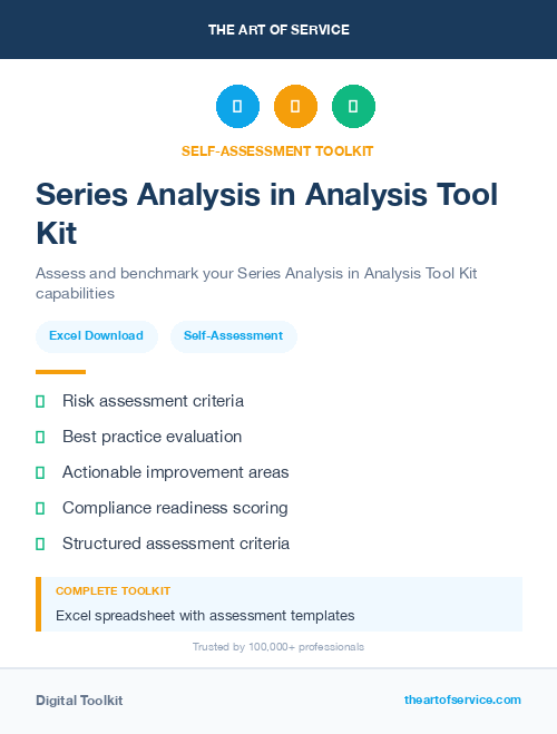 Series Analysis in Analysis Tool Kit