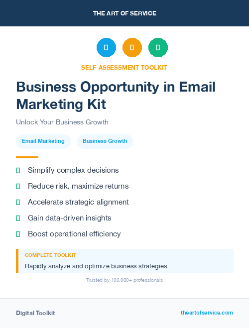 Business Opportunity in Email Marketing Kit