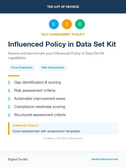 Influenced Policy in Data Set Kit