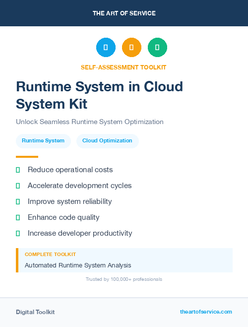 Runtime System in Cloud System Kit