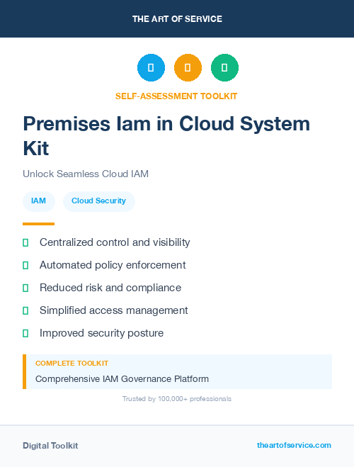 Premises Iam in Cloud System Kit