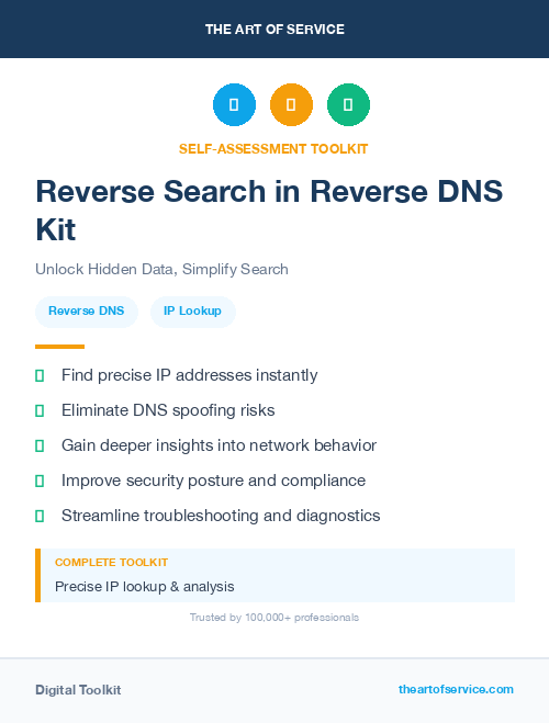 Reverse Search in Reverse DNS Kit