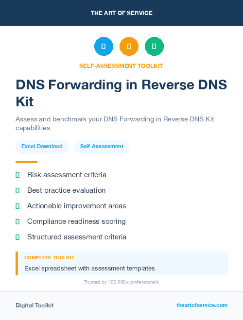 DNS Forwarding in Reverse DNS Kit