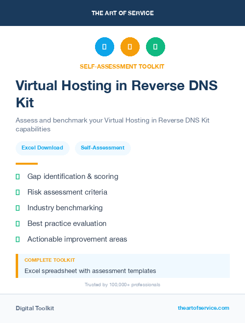 Virtual Hosting in Reverse DNS Kit
