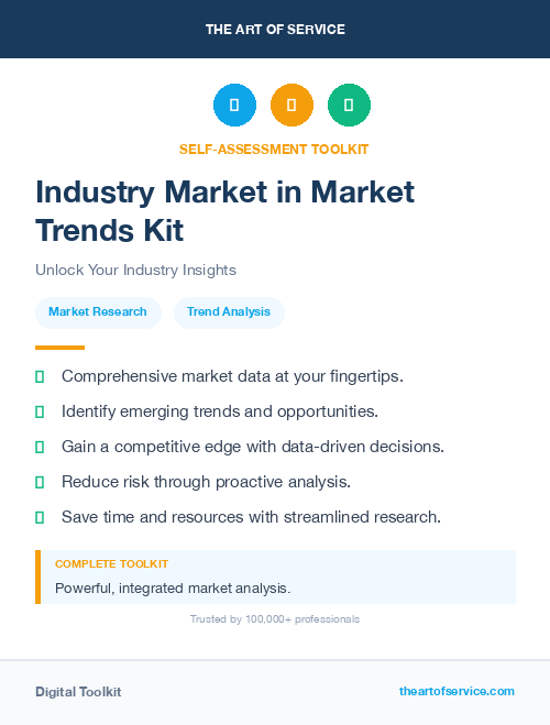 Industry Market in Market Trends Kit
