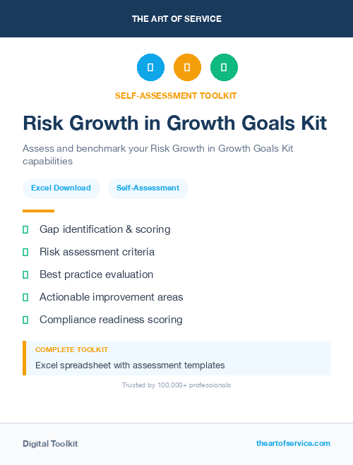 Risk Growth in Growth Goals Kit