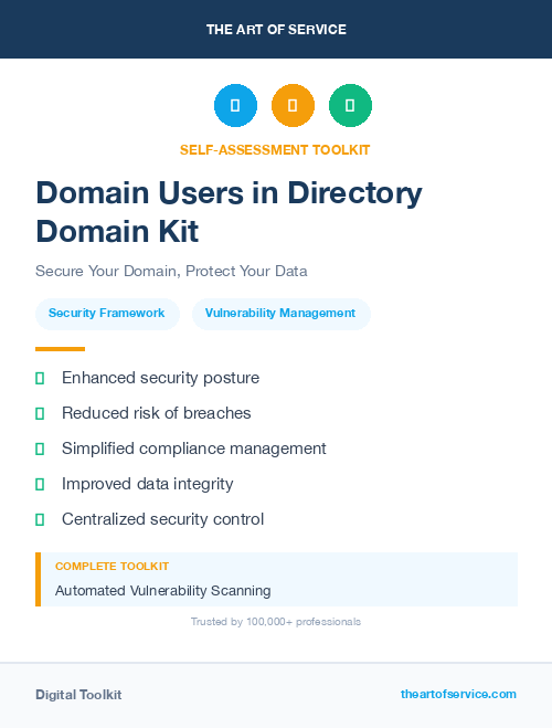 Domain Users in Directory Domain Kit