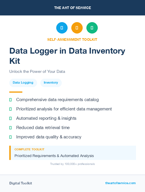 Data Logger in Data Inventory Kit