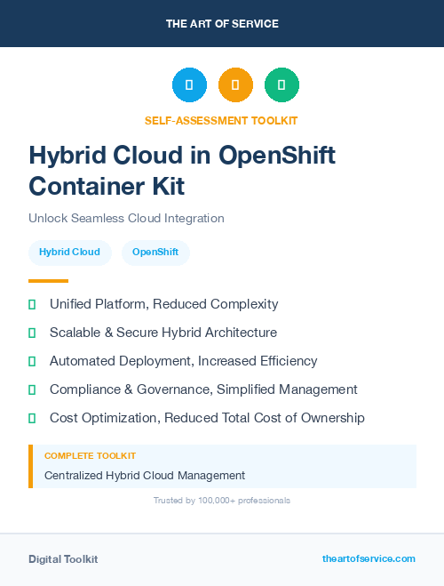 Hybrid Cloud in OpenShift Container Kit