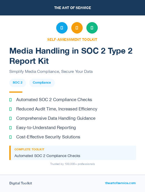 Media Handling in SOC 2 Type 2 Report Kit