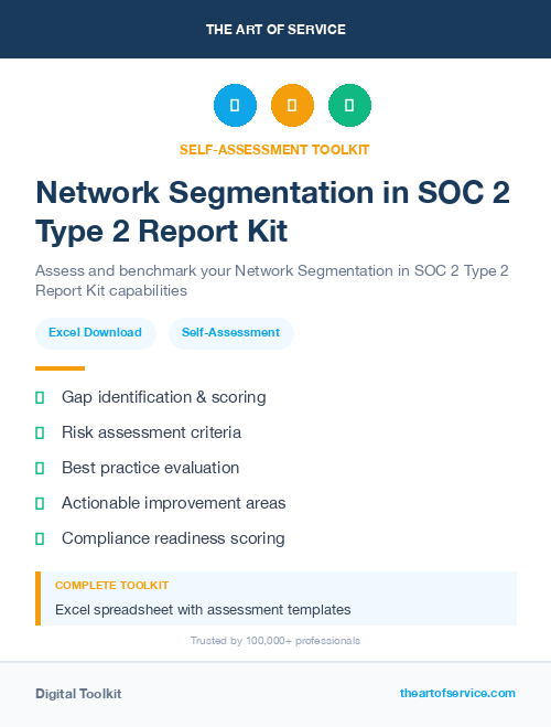 Network Segmentation in SOC 2 Type 2 Report Kit