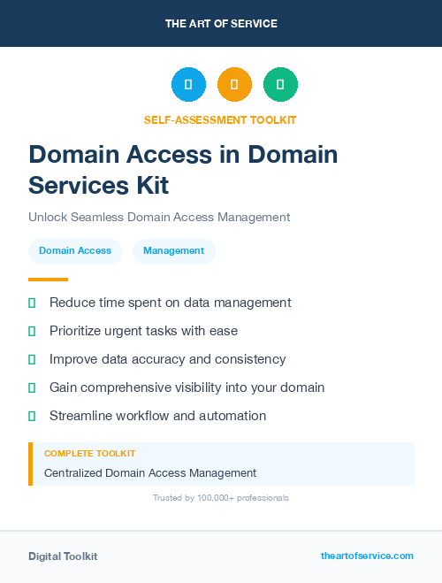 Domain Access in Domain Services Kit