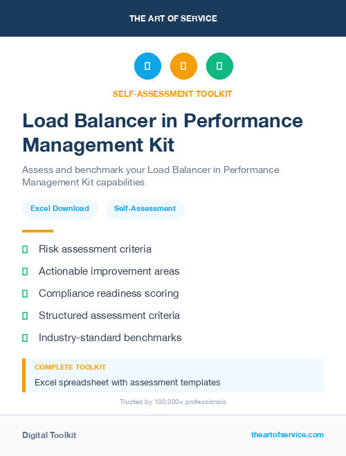 Load Balancer in Performance Management Kit