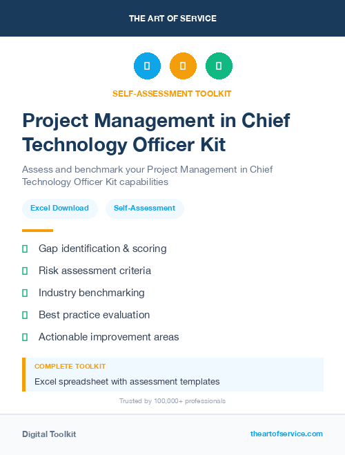 Project Management in Chief Technology Officer Kit