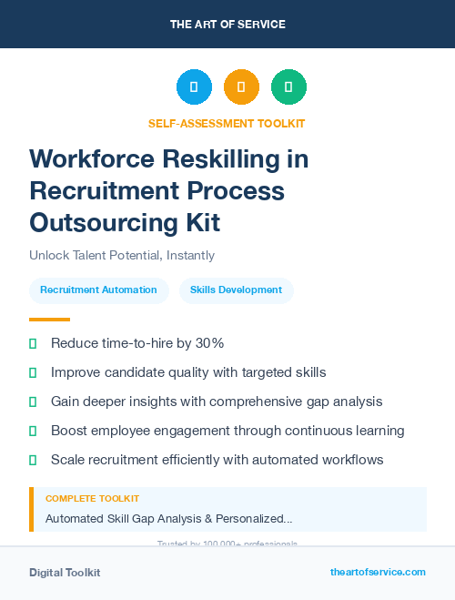Workforce Reskilling in Recruitment Process Outsourcing Kit