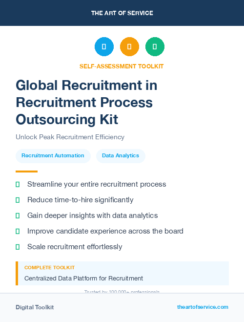 Global Recruitment in Recruitment Process Outsourcing Kit
