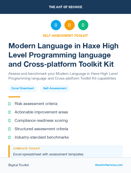 Modern Language in Haxe High Level Programming language and Cross-platform Toolkit Kit