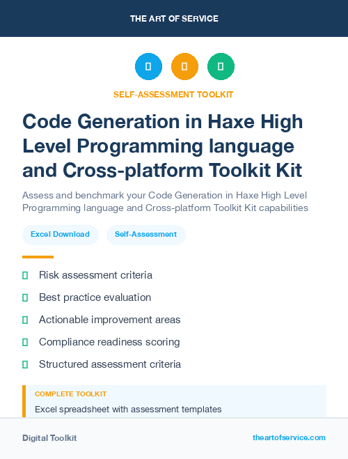 Code Generation in Haxe High Level Programming language and Cross-platform Toolkit Kit