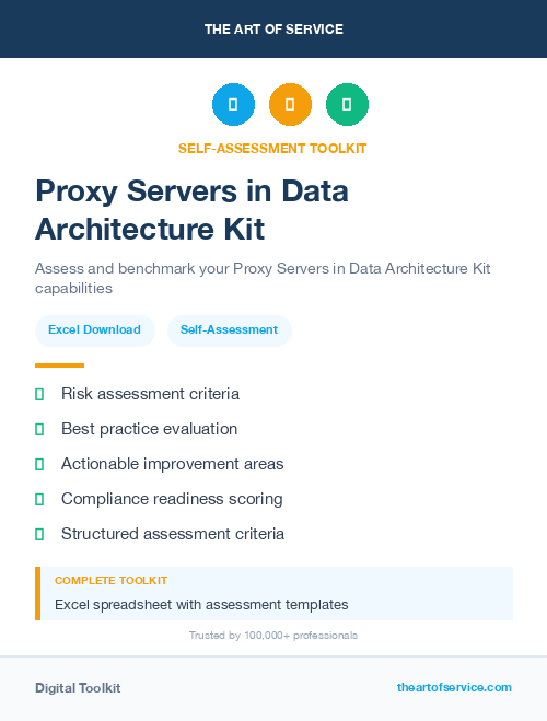Proxy Servers in Data Architecture Kit