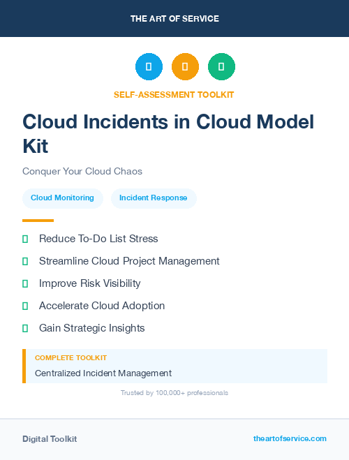 Cloud Incidents in Cloud Model Kit