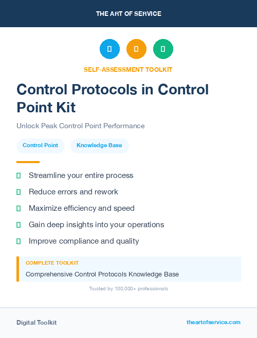 Control Protocols in Control Point Kit