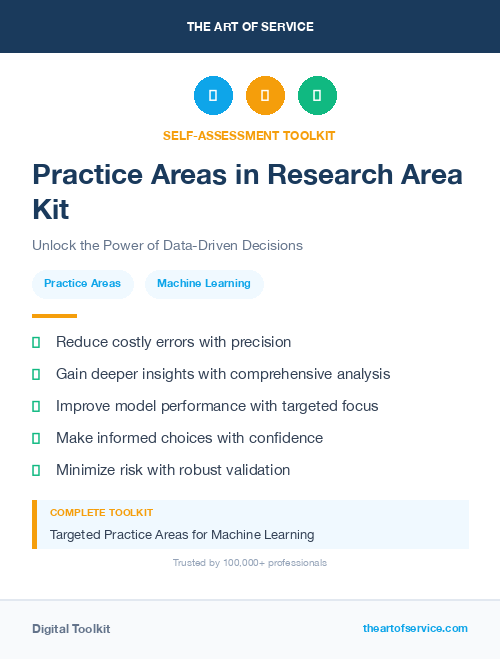 Practice Areas in Research Area Kit