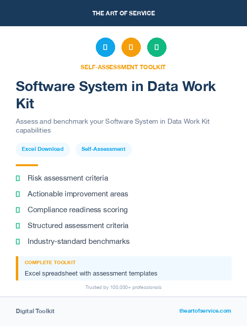 Software System in Data Work Kit