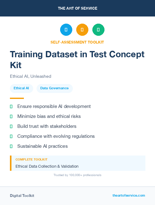 Training Dataset in Test Concept Kit