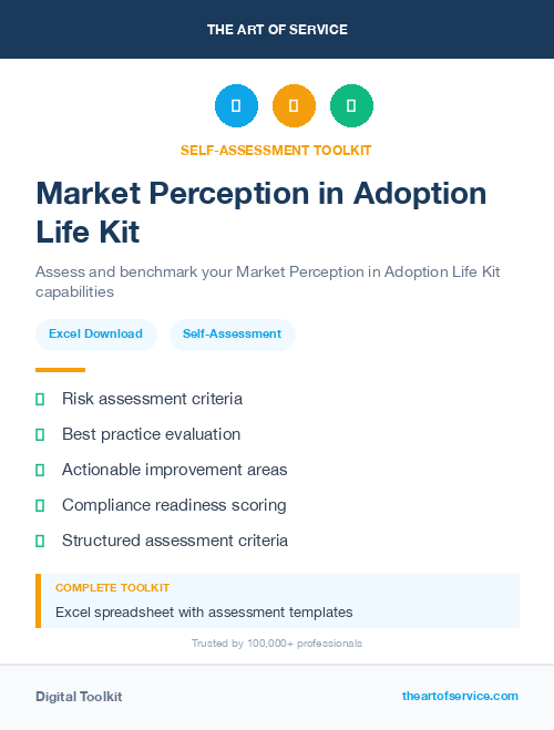 Market Perception in Adoption Life Kit