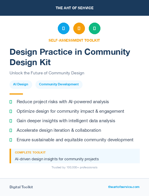 Design Practice in Community Design Kit