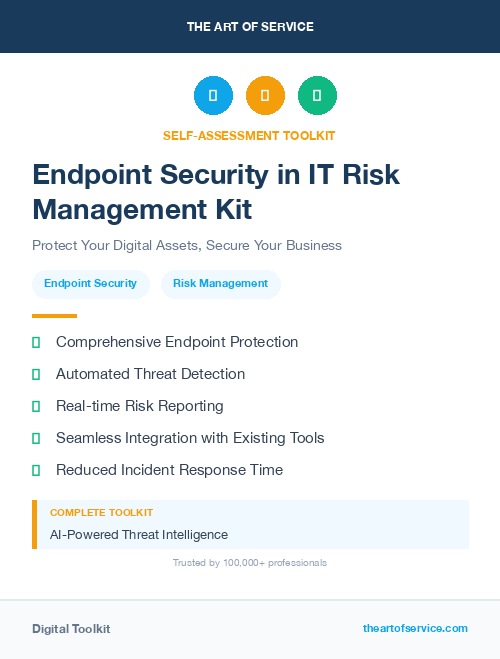 Endpoint Security in IT Risk Management Kit