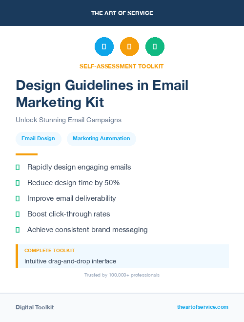 Design Guidelines in Email Marketing Kit