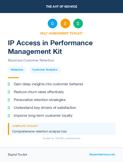 IP Access in Performance Management Kit