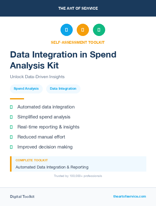 Data Integration in Spend Analysis Kit