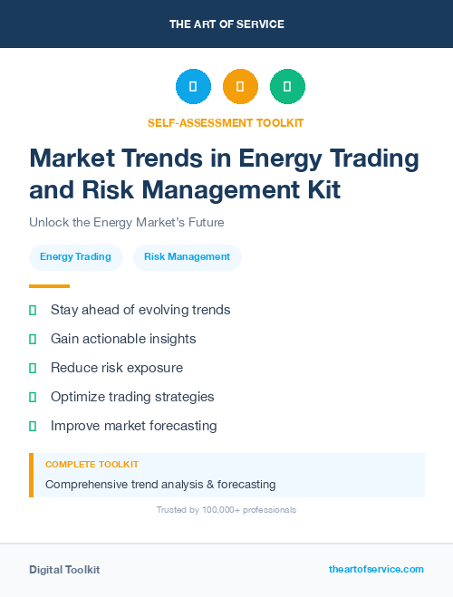 Market Trends in Energy Trading and Risk Management Kit